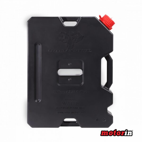 Jerrycan HD de Combustível em Preto “Overland Fuel” 9 L – Garantia Vitalícia