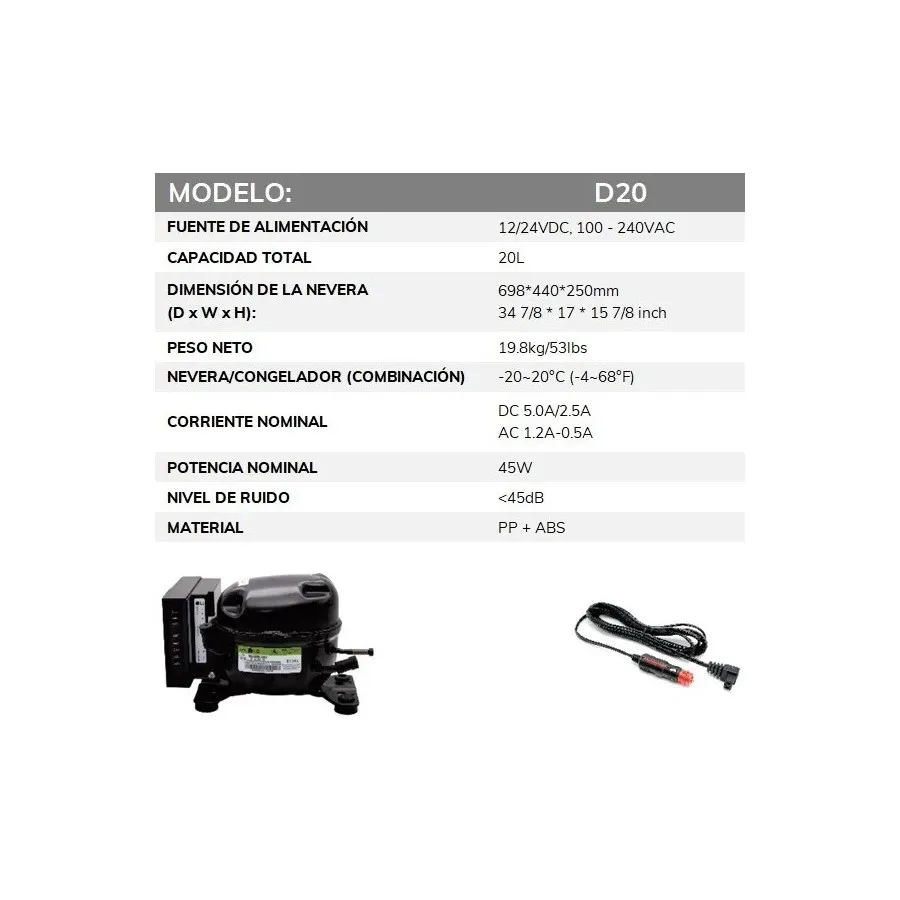 Arca Frigorífica de Gaveta Alpicool "30 Litros" D30 - Image 6