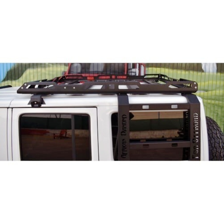 Grade de Tejadilho em Alumínio com Escada Jeep Wrangler JK 2007 a 2018 - Image 9