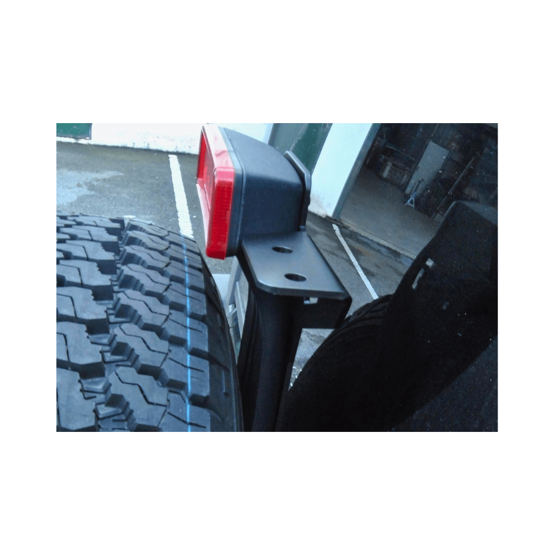 Suporte de Antena e Iluminação Traseira "D6 4x4" Jeep Wrangler - Image 2