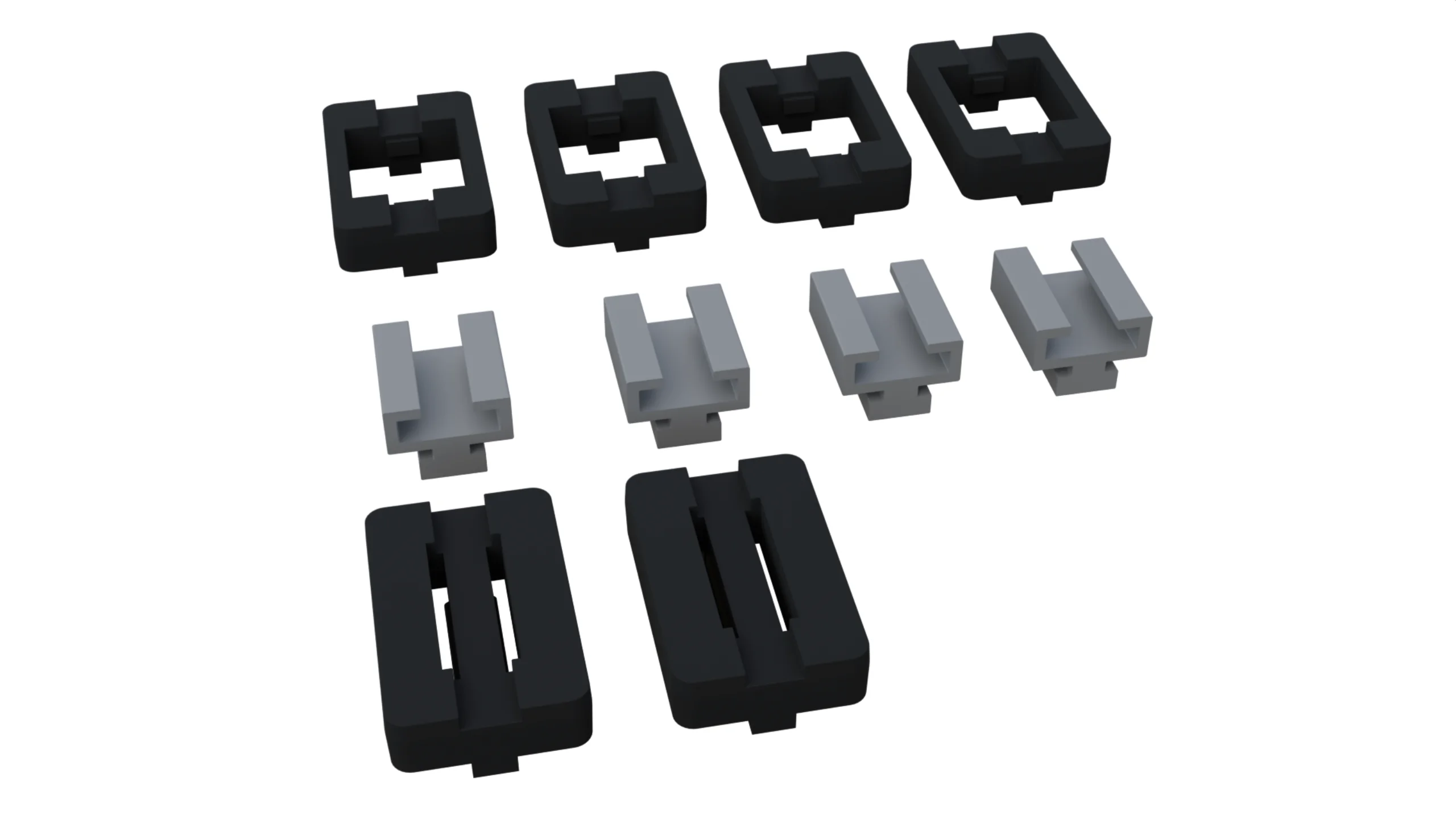 Kit de Adaptadores para Acessórios Universais "Tessera 4x4" para Barras Tessera Bar+ e Tower+ - Image 5