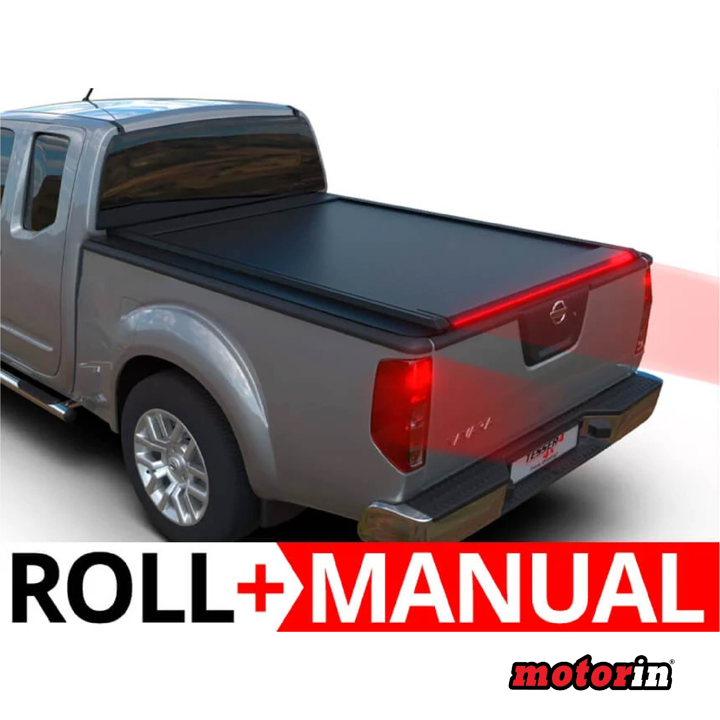 Cobertura Top Roll+ Manual "Tessera 4x4" Nissan Navara D40 Extra Cab