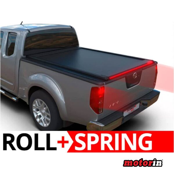 Cobertura Top Roll+ Manual com Mola “Tessera 4×4” Nissan Navara D40 Extra Cab