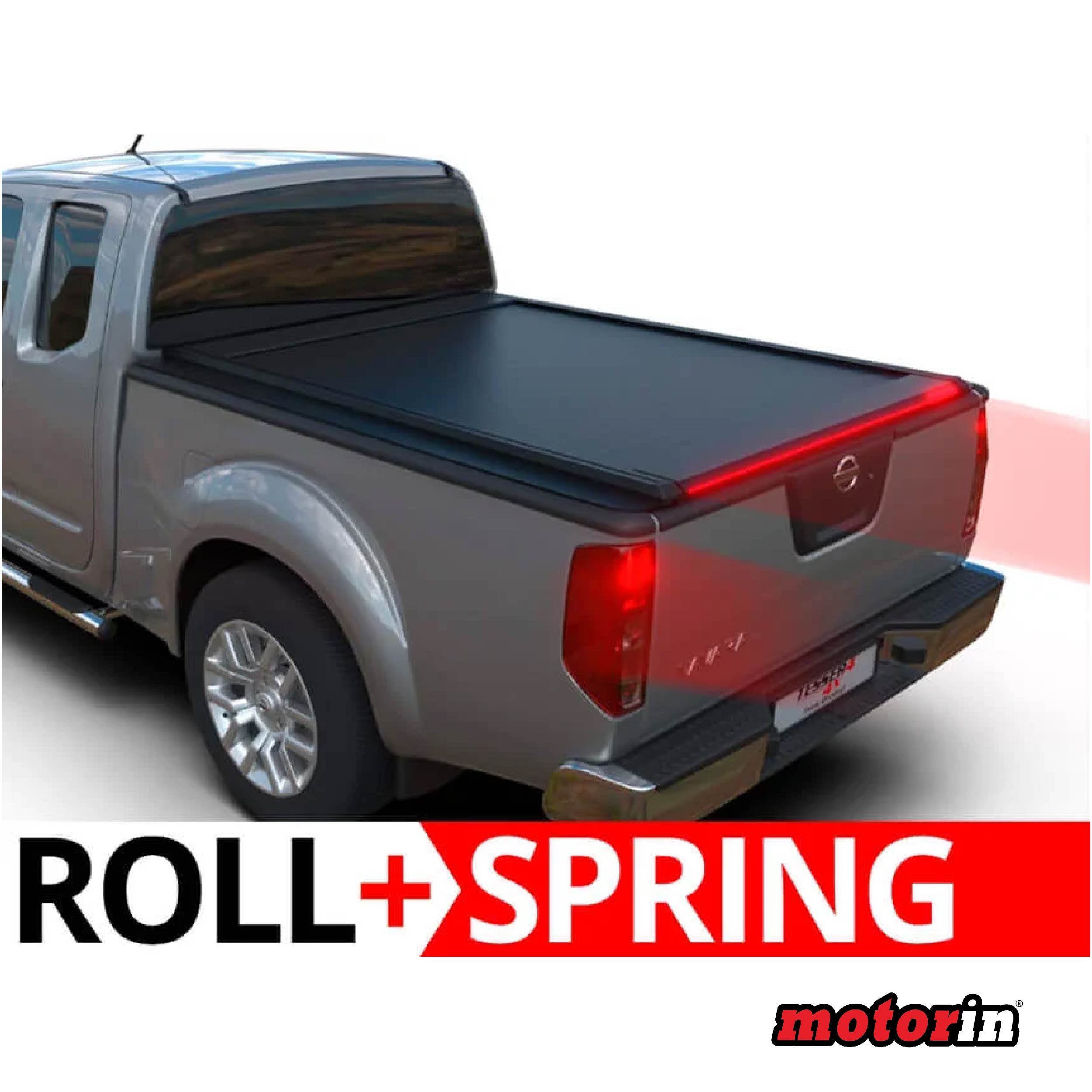 Cobertura Top Roll+ Manual com Mola "Tessera 4x4" Nissan Navara D40 Extra Cab