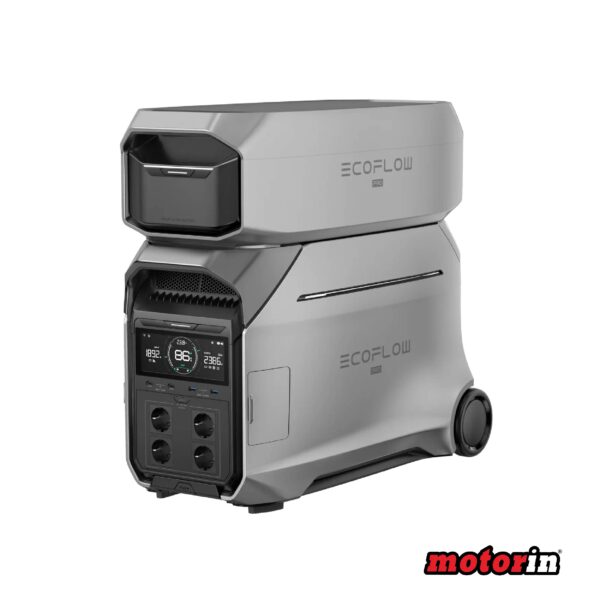 Estação de Energia Portátil Powerstation “EcoFlow” Delta Pro 3 + Bateria Adicional Inteligente