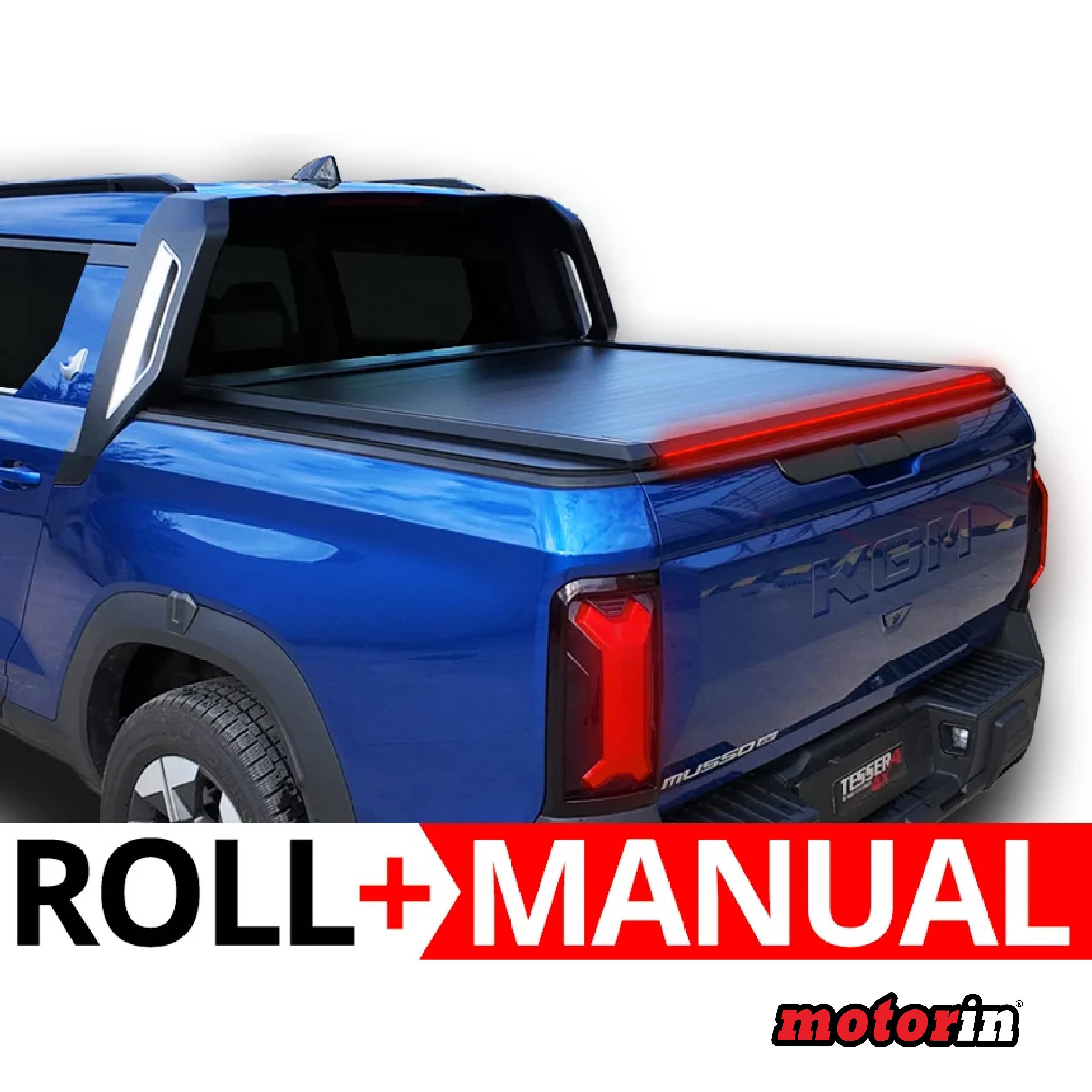 Cobertura Top Roll+ Manual "Tessera 4x4" KGM Musso EV 2025+