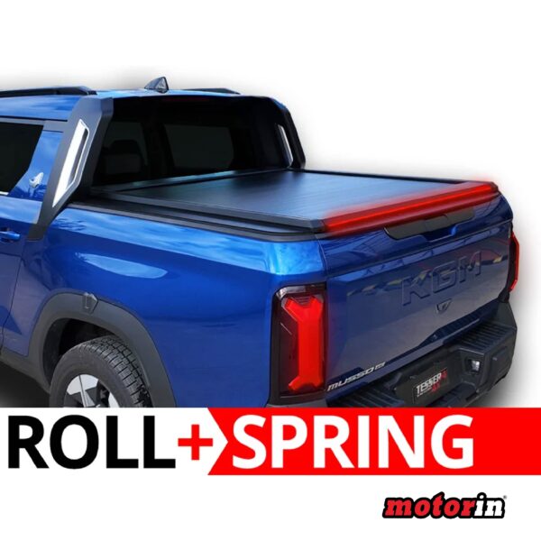 Cobertura Top Roll+ Manual com Mola “Tessera 4×4” KGM Musso EV 2025+