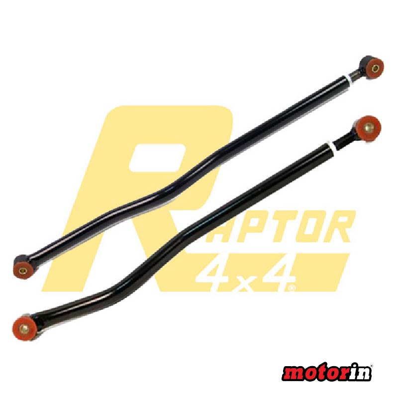 Kit Barras Panhard Dianteira e Traseira Ajustáveis HD "Raptor 4x4" Jeep Wrangler JK