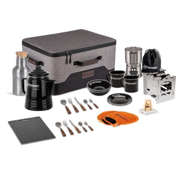 Kit de Cozinha Outdoor "Petromax" Adventure Picnic Box