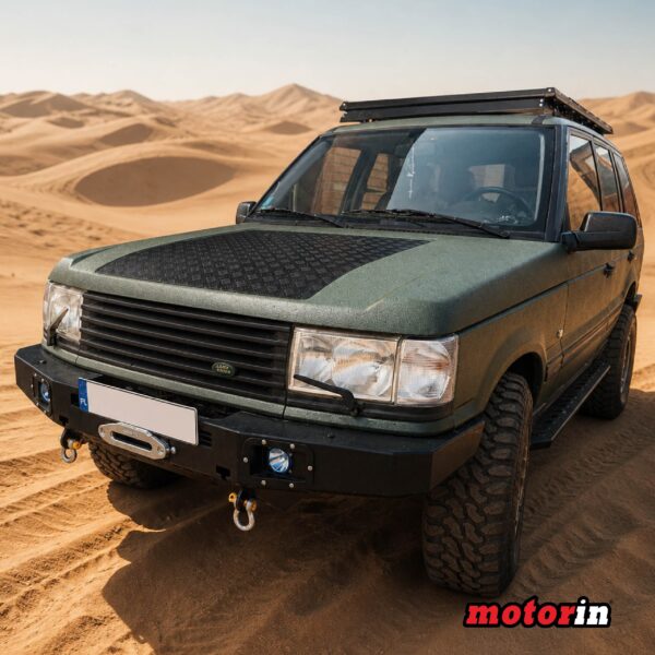 Proteção do Capot em Alumínio “MP4X4” Range Rover P38