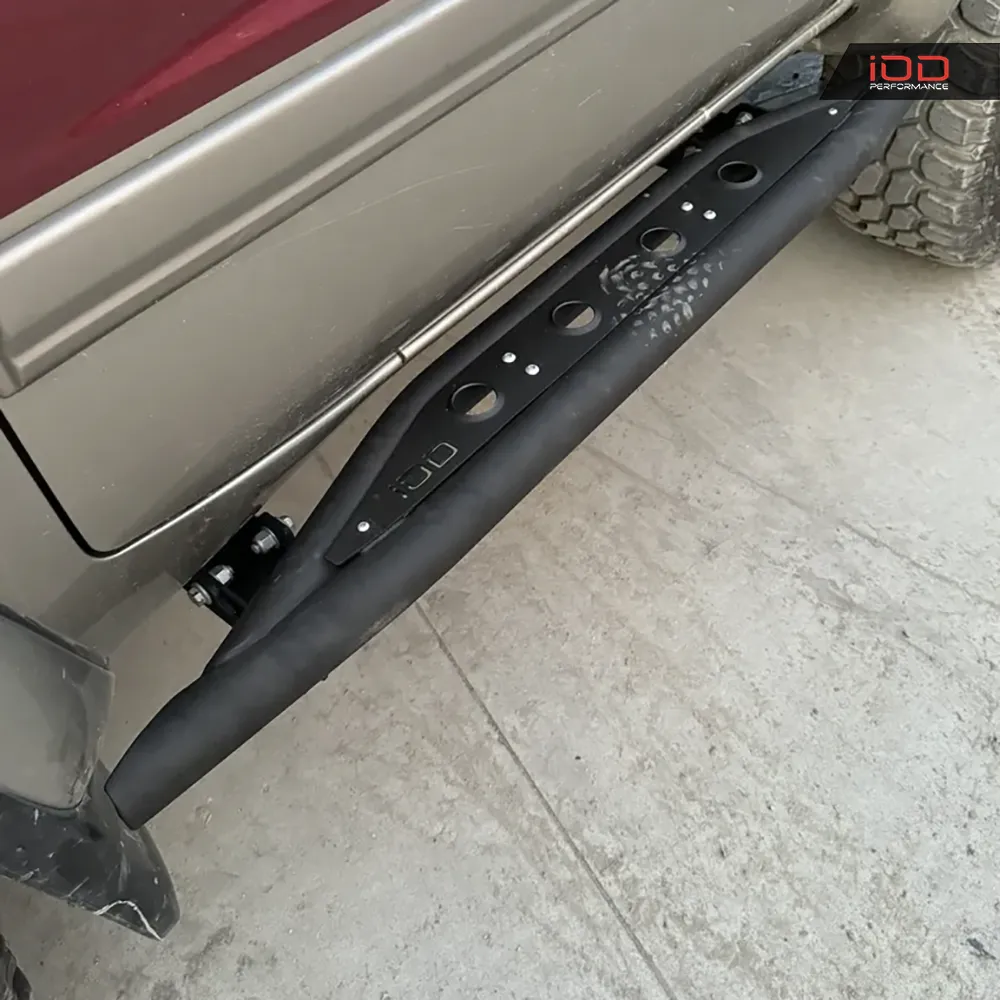Estribos Reforçados Sliders Nissan Patrol Y60/Y61 Curto para Chassis IOD - Image 4