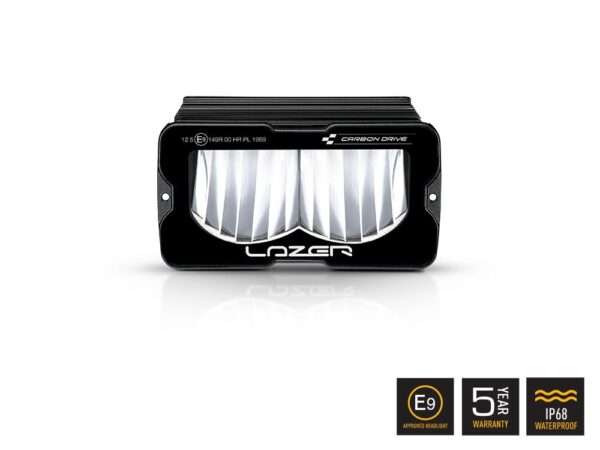 Farol LED "Lazer Lamps" Carbon-2 Drive (White Dip Mode)
