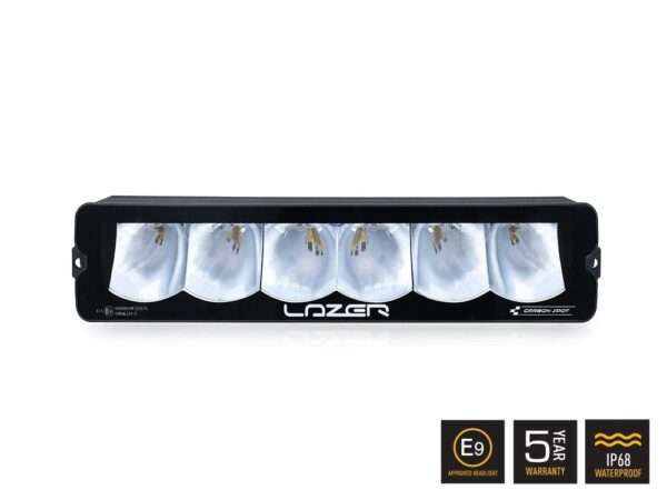 Barra de LED "Lazer Lamps" Carbon-6 Spot (Yellow Dip Mode)