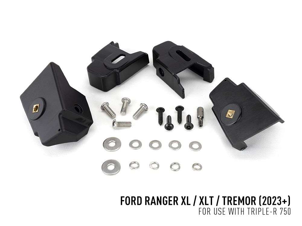 Ford Ranger XL/XLT (2023+) - Kit de Montagem para Grelha (inclui: 2x Triple-R 750 Wide, 1x Suportes de Montagem para Grelha, 1x Kit de Cablagem) - Image 2