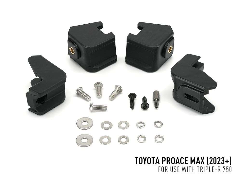 Toyota Proace Max (2023+) - Kit de Iluminação para Grelha (inclui: 2 x Triple-R 750 Elite (Gen2), 1 x GM-MAX-01K, 1 x Kit de Cablagem) - Image 2