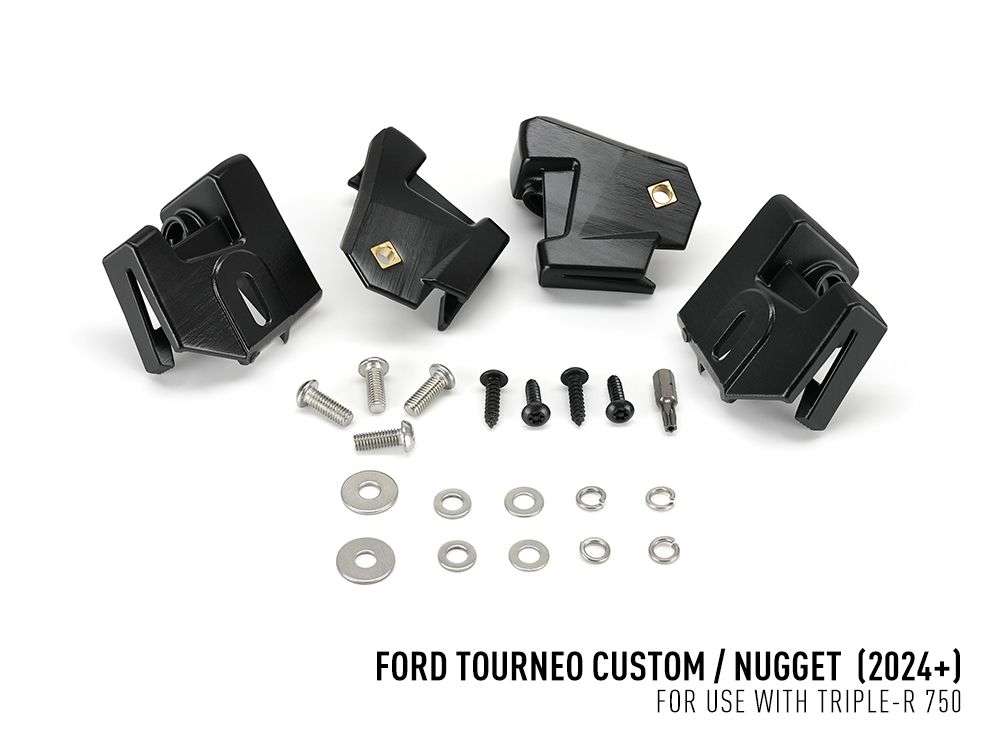 Ford Tourneo Custom/ Nugget (2024+) - Kit de Montagem na Grelha (inclui: 2x Triple-R 750 Elite, 1x Suportes de Montagem na Grelha, 1x Kit de Cablagem) - Image 2