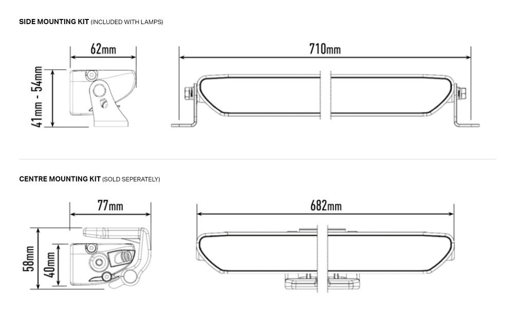 Barra de LED "Lazer Lamps" Linear-24 Flood - Image 11