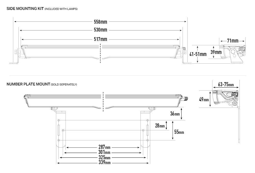 Barra de LED "Lazer Lamps" Glide Elite - Image 10