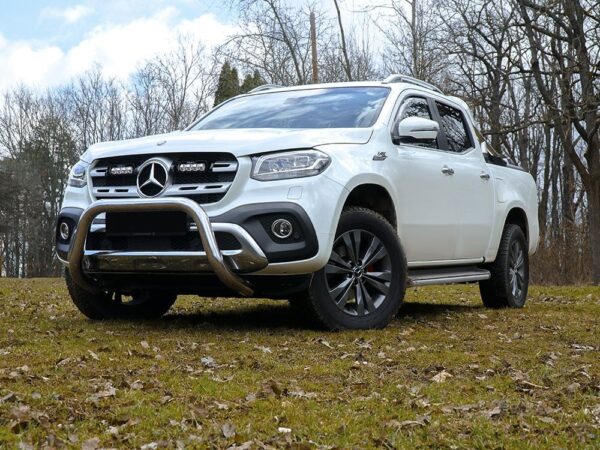 Mercedes X-Class (2017-2020) - Kit de Montagem para Grelha (inclui: 2x ST4 Evo, 1x Suportes de Montagem para Grelha, 1x Kit de Cablagem) - Compatível com V6