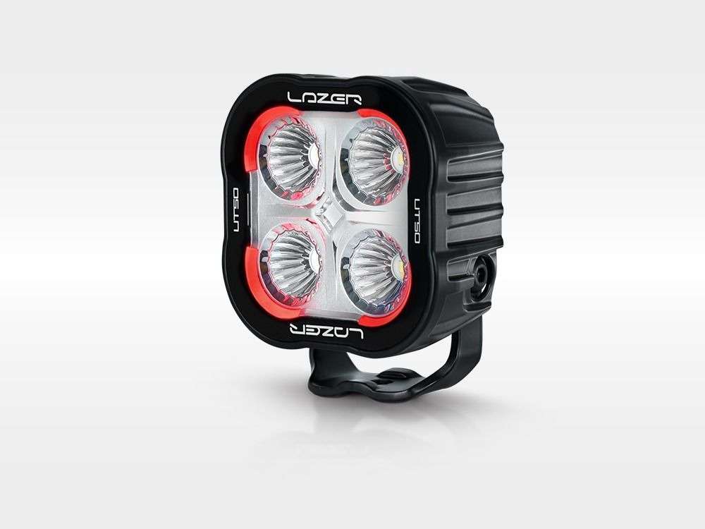 Farol LED de Trabalho "Lazer Lamps" Utility-50 (com Luz Traseira Vermelha)