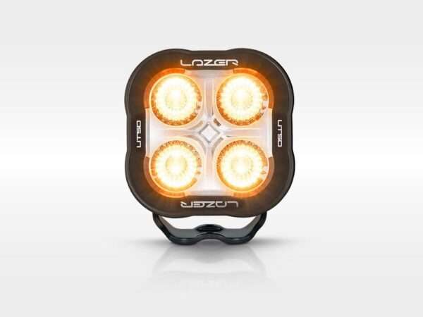 Farol LED de Trabalho "Lazer Lamps" Utility-50 (com Função de Sinalização + Luz Traseira Vermelha)