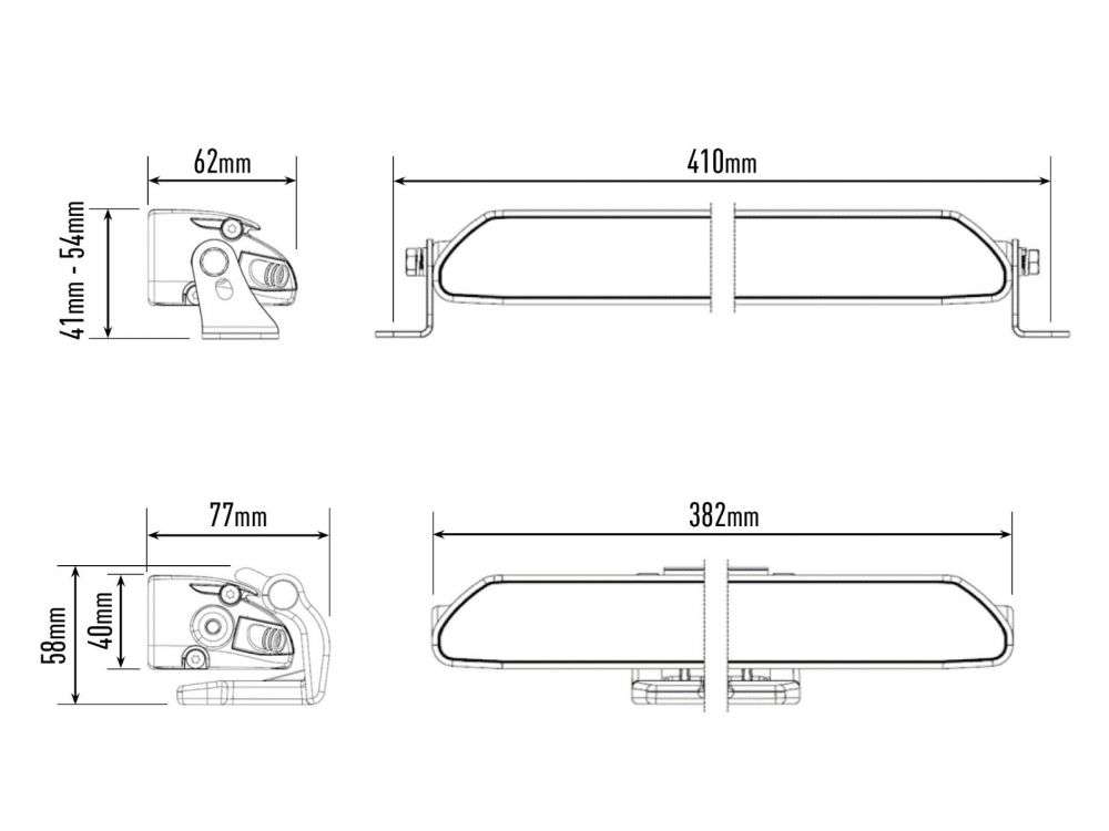 Barra de LED "Lazer Lamps" Linear-12 Elite com Luz de Presença - Image 6
