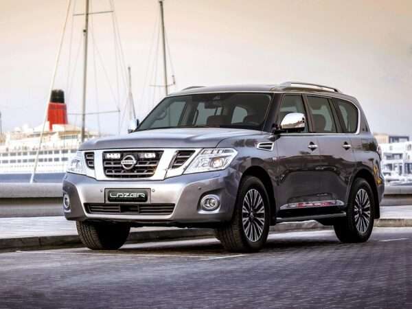 Nissan Patrol Y62 (2018-2019) - Kit de Montagem para Grelha (Inclui: 2x Triple-R 750 Wide, 1x Suportes de Montagem para Grelha, 1x Kit de Cablagem)