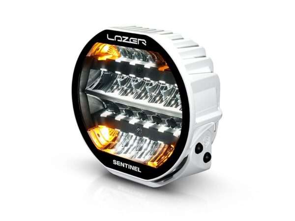 Farol LED "Lazer Led" Sentinel 9'' Highline com Sinalizador Luminoso (White)