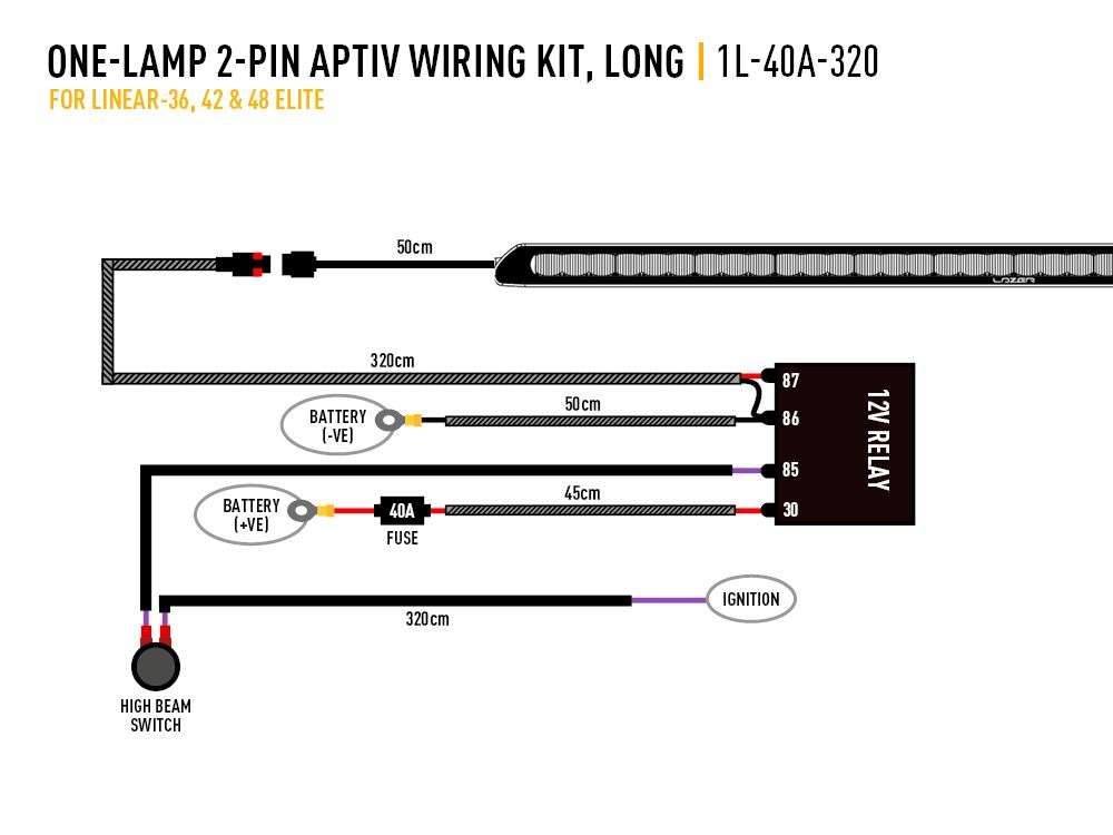 Kit de Cablagem de Lâmpada Única (2-Pin, Aptiv, 12V) - Image 2