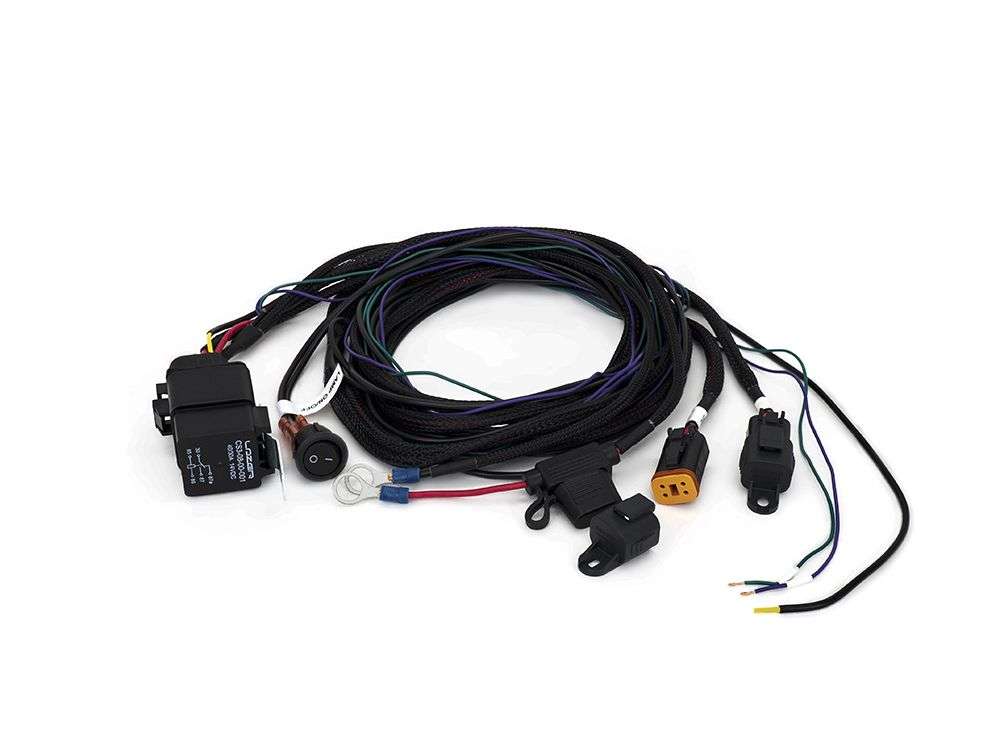 Kit de Cablagem para 2 Faróis ou Barras LED (4-Pin, Deutsch DT, 12V)