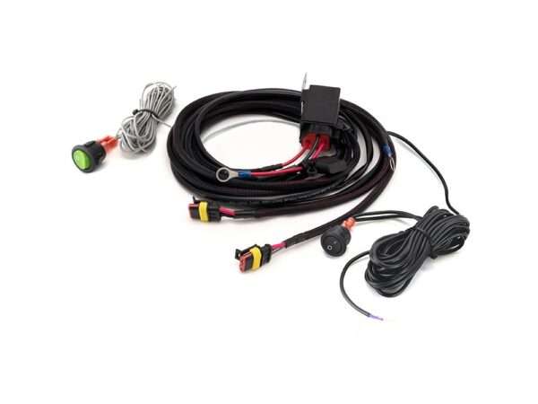 Kit de Cablagem para 2 Faróis ou Barras LED com Interruptor Momentâneo (3-Pinos, Superseal, 12V)
