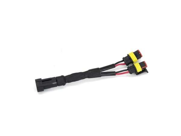 Y-Splitter: Conexão de Lâmpada Única para Duas Lâmpadas (2-Pin, Superseal)