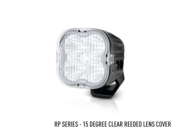 Capa de Lente Transparente Estriada "Lazer Lamps" RP Series & Utility-50/80 HD
