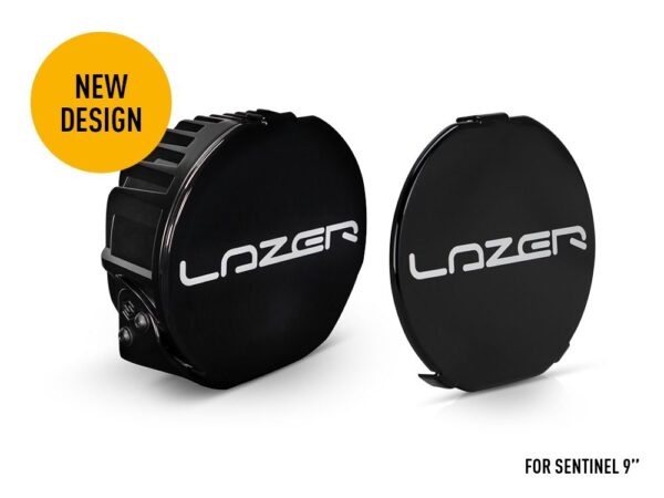Capa de Lente Preta "Lazer Lamps" Sentinel 9"