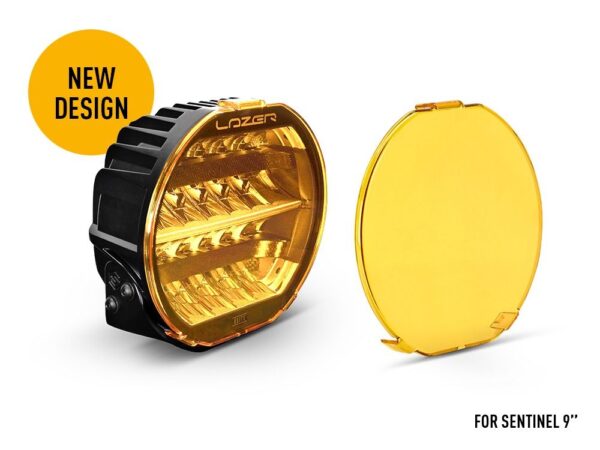 Capa de Lente Âmbar "Lazer Leds" Sentinel 9"