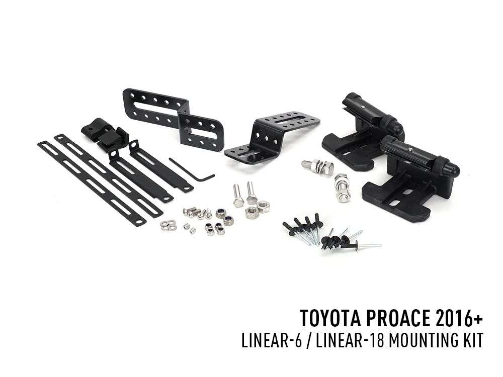 Kit de Montagem para Barra no Para-choques (Para Linear-18) - Toyota Proace (2016-2023) - Image 2