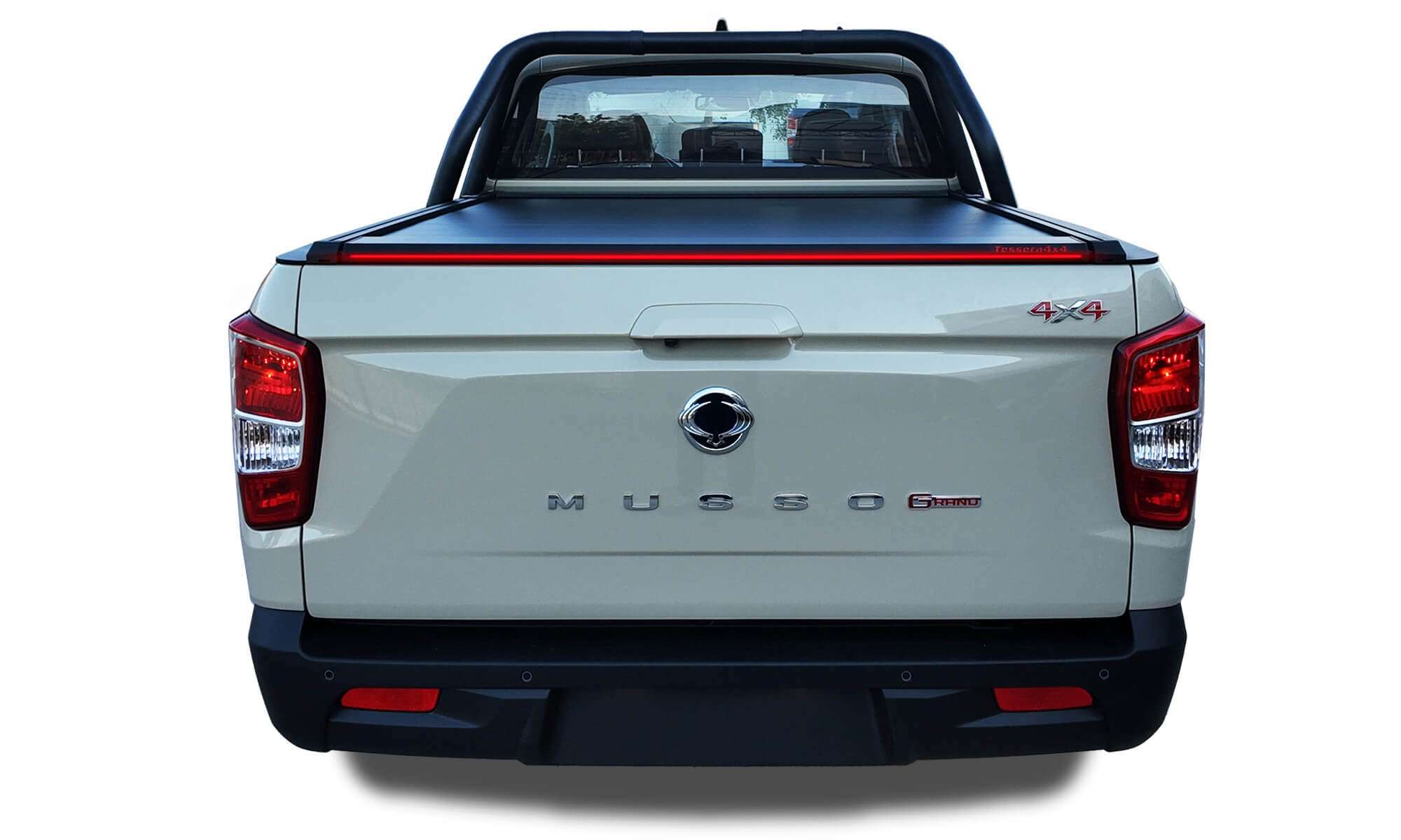 Cobertura Retrátil Manual Tessera SE+ com LED – KGM Musso Grand / Rexton Sports XL 2018–2025 - Image 5