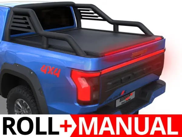 Cobertura Retrátil Manual Tessera Roll+ – Foton Tunland V7 / V9 2024+ com Roll-Bar Original