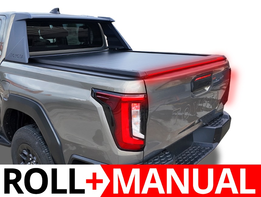 Cobertura Retrátil Manual Tessera Roll+ para Roll-Bar Plástico OEM – Toyota Hilux Travo 2026+