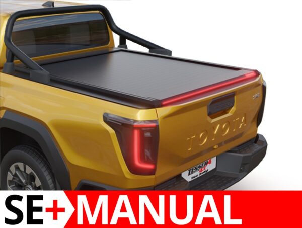 Cobertura Retrátil Manual Tessera SE+ com LED para Roll-Bar OEM – Toyota Hilux Travo 2026+