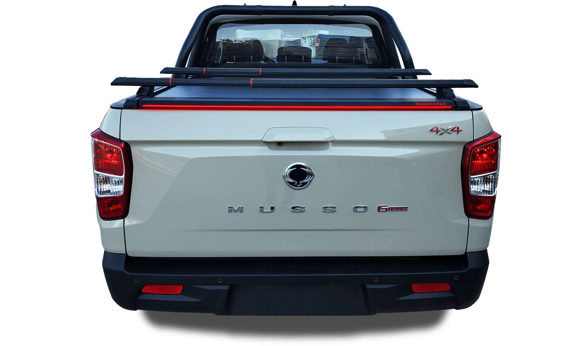 Cobertura Retrátil Manual Tessera SE+ com LED – KGM Musso Grand / Rexton Sports XL 2018–2025 - Image 6