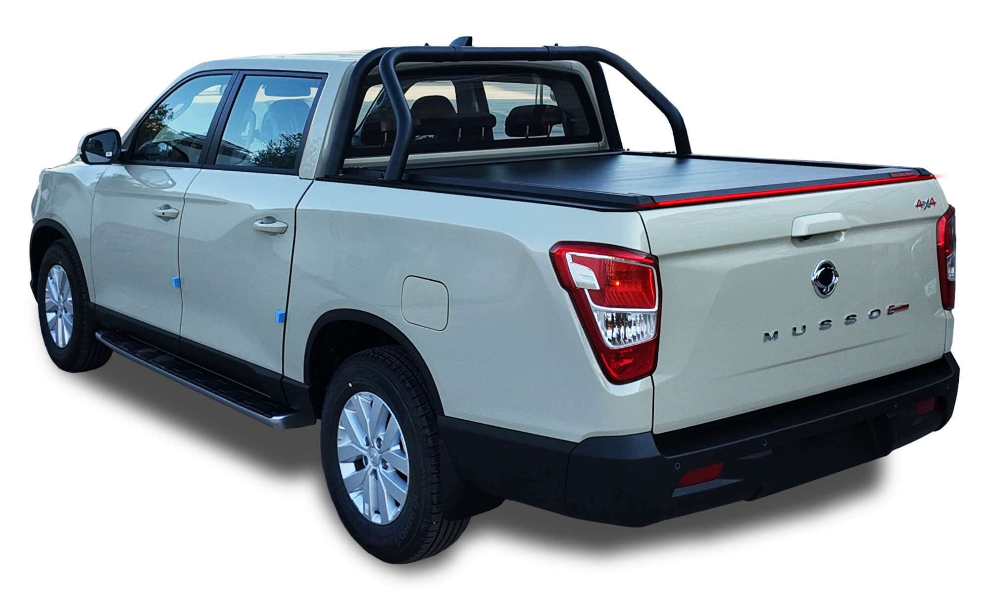 Cobertura Retrátil Manual Tessera SE+ com LED – KGM Musso Grand / Rexton Sports XL 2018–2025 - Image 3