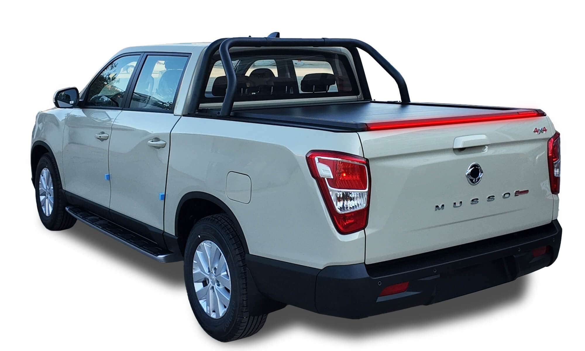 Cobertura Retrátil Manual Tessera SE+ com LED – KGM Musso Grand / Rexton Sports XL 2018–2025 - Image 2