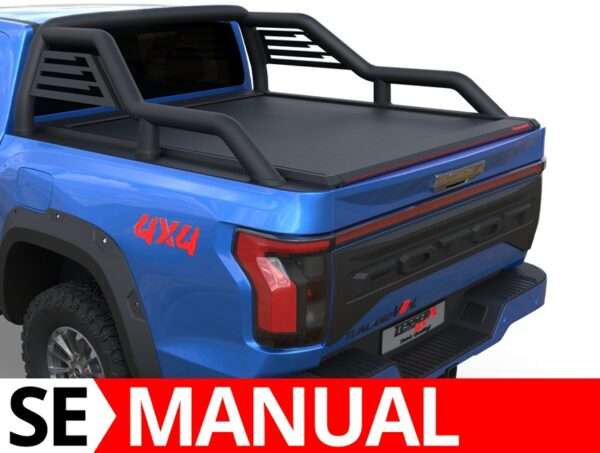 Cobertura Retrátil Manual Tessera SE – Foton Tunland V7 / V9 2024+ com Roll-Bar Original
