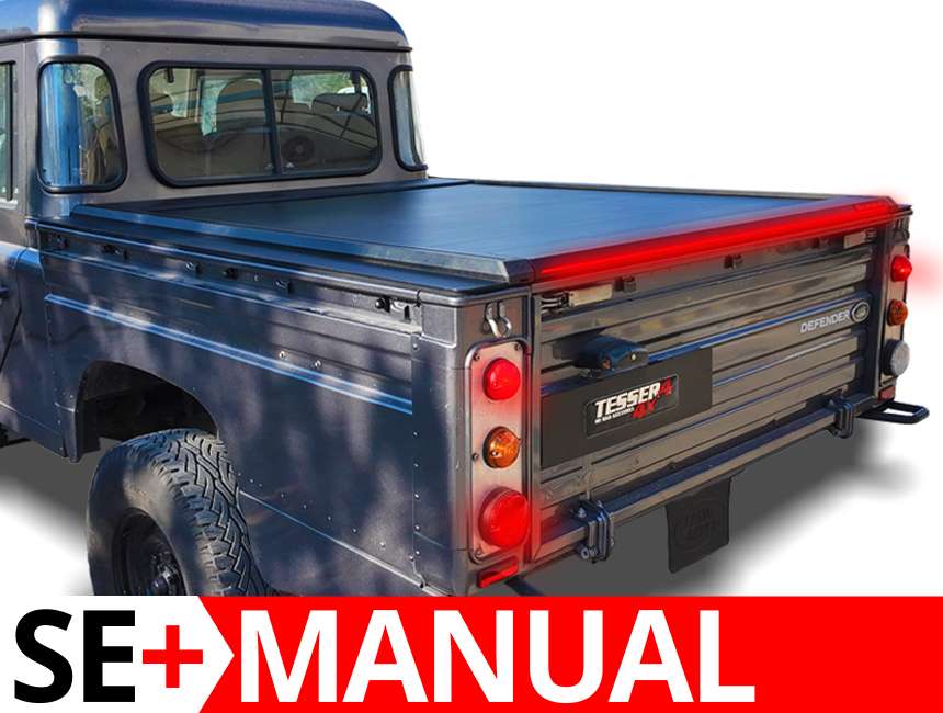 Cobertura Retrátil Manual Tessera SE+ com LED – Land Rover Defender 130