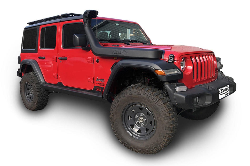 Snorkel “Safari Snorkel” Jeep Wrangler JL (2018 em diante) 3.6 e 2.0 e 2.2 - Image 3