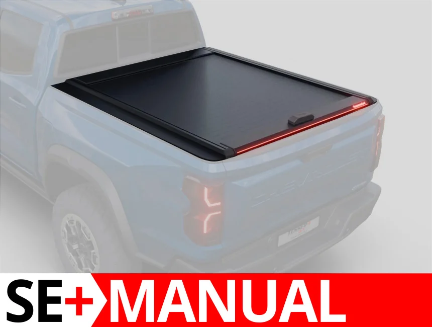 Cobertura Top Roll SE+ Manual "Tessera 4x4" Ford Ranger PJ/PK (XLT) Extra Cab 2007 a 2011