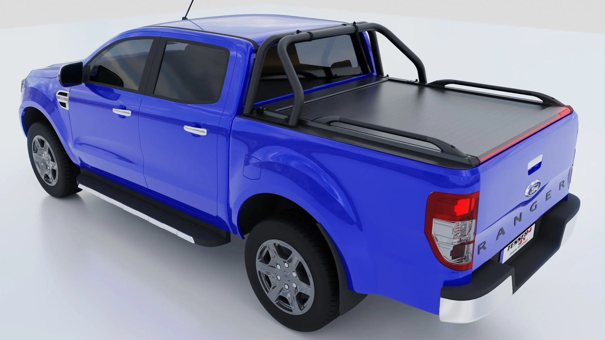 Cobertura Top Roll SE+ Manual "Tessera 4x4" Ford Ranger (Cabine Dupla) de 2012 a 2022 - Image 2