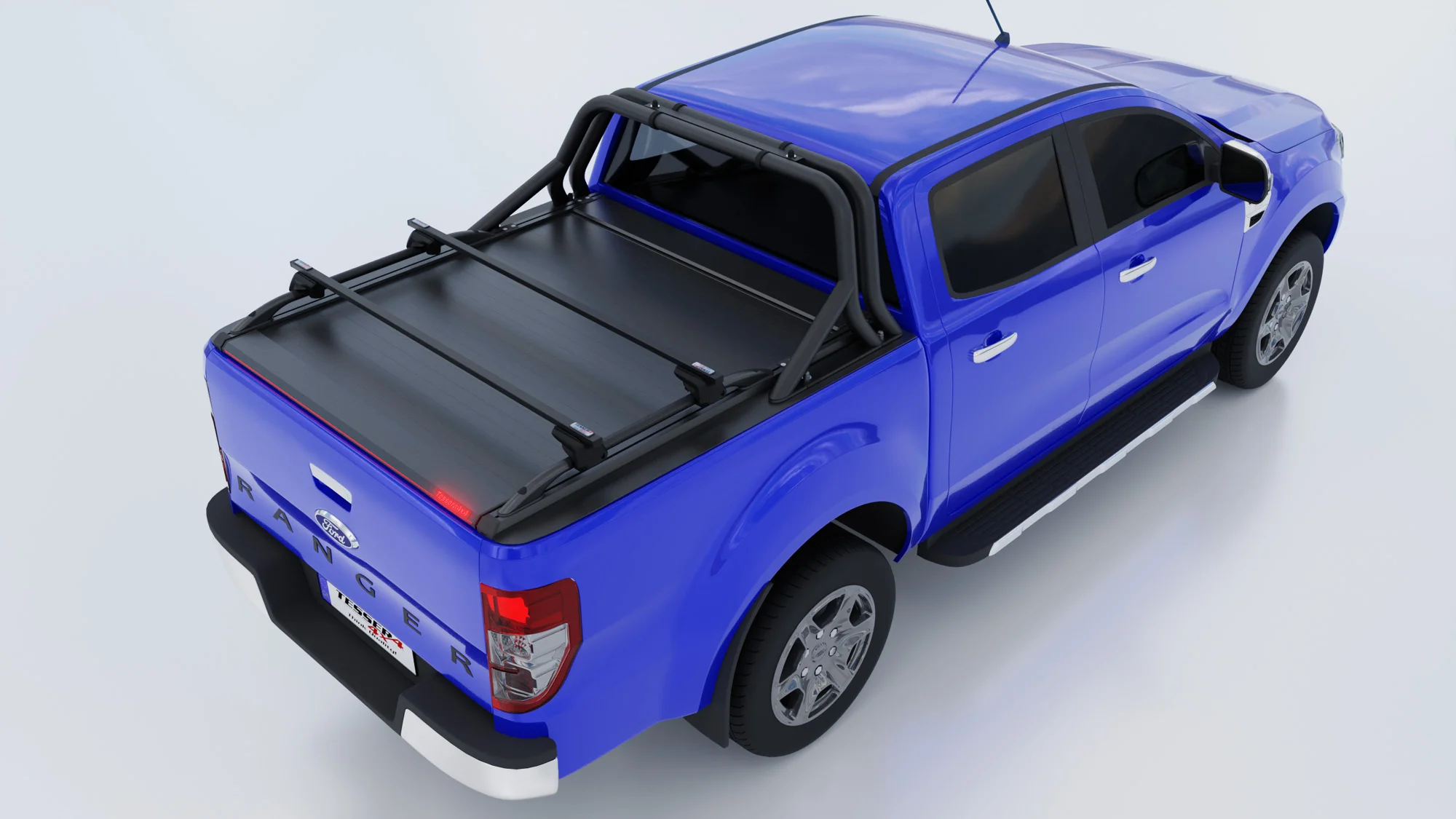 Cobertura Top Roll SE+ Manual "Tessera 4x4" Ford Ranger (Cabine Dupla) de 2012 a 2022 - Image 4