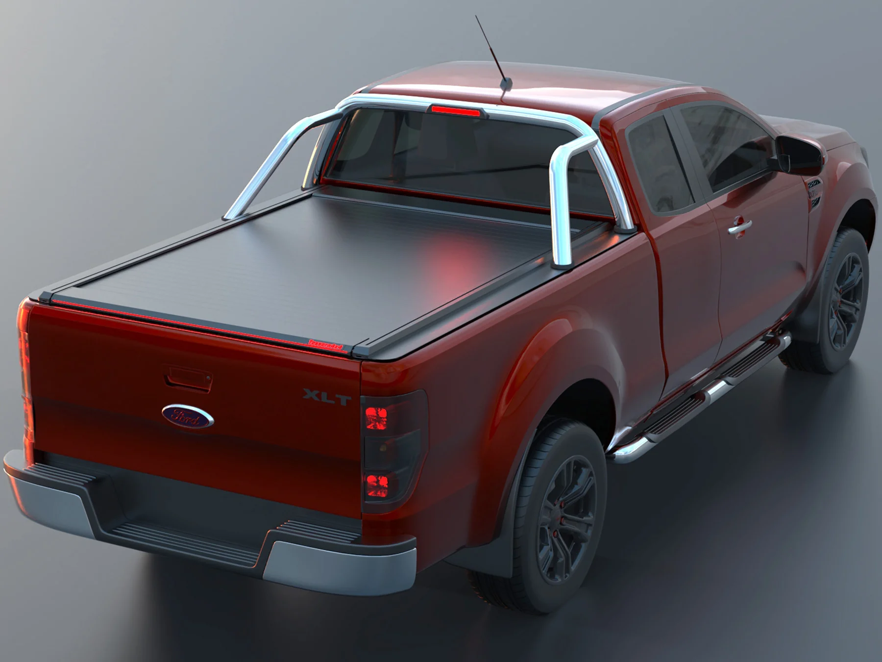 Cobertura Top Roll SE+ Manual "Tessera 4x4" Ford Ranger (Extra-Cab) de 2012 a 2022 - Image 7